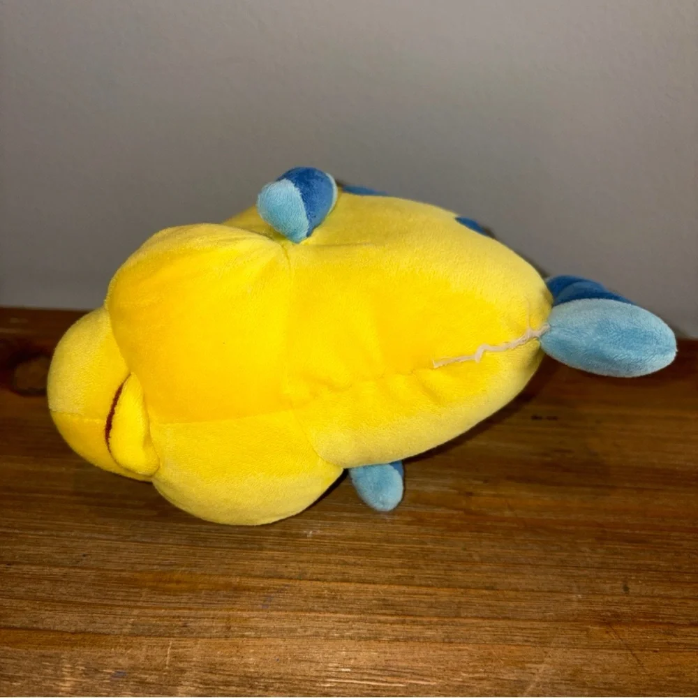 Disney Store Authentic Flounder Plush - The Little Mermaid - Mini - 6.5